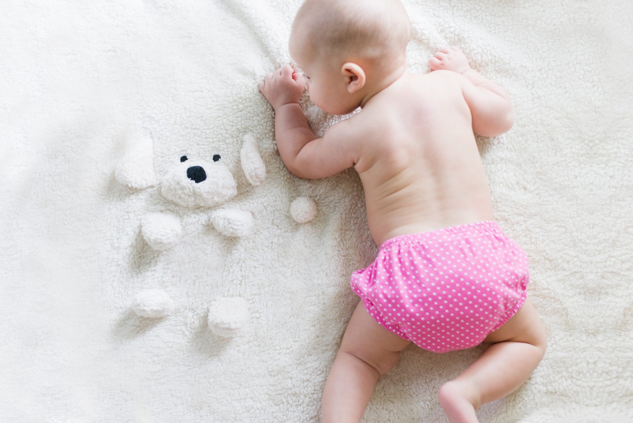 Tummy time for baby
